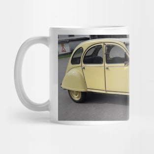 Citroen 2CV yellow duck Mug